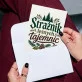 Kartka z Życzeniami Dla Leśniczego Dla Mężczyzny: Leśny Strażnik Kartka z Życzeniami Dla Leśniczego Dla Mężczyzny: Leśny Strażnik