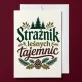 Kartka z Życzeniami Dla Leśniczego Dla Mężczyzny: Leśny Strażnik Kartka z Życzeniami Dla Leśniczego Dla Mężczyzny: Leśny Strażnik