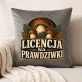 Poduszka Dekoracyjna Dla Grzybiarza Prezent Dla Mężczyzny: Licencja Na Prawdziwki Poduszka Dekoracyjna Dla Grzybiarza Prezent Dla Mężczyzny: Licencja Na Prawdziwki