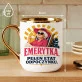 Kubek Z Nadrukiem Dla Emerytki Prezent Na Emeryturę Dla Kobiety: Pełen Etat Odpoczynku Kubek Z Nadrukiem Dla Emerytki Prezent Na Emeryturę Dla Kobiety: Pełen Etat Odpoczynku