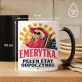 Kubek Z Nadrukiem Dla Emerytki Prezent Na Emeryturę Dla Kobiety: Pełen Etat Odpoczynku Kubek Z Nadrukiem Dla Emerytki Prezent Na Emeryturę Dla Kobiety: Pełen Etat Odpoczynku