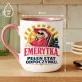 Kubek Z Nadrukiem Dla Emerytki Prezent Na Emeryturę Dla Kobiety: Pełen Etat Odpoczynku Kubek Z Nadrukiem Dla Emerytki Prezent Na Emeryturę Dla Kobiety: Pełen Etat Odpoczynku
