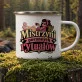 Kubek Emaliowany Dla Dojrzałej Kobiety Prezent Dla Kobiety: Kawowa Mistrzyni Retro Kubek Emaliowany Dla Dojrzałej Kobiety Prezent Dla Kobiety: Kawowa Mistrzyni Retro