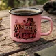Kubek Emaliowany Dla Dojrzałej Kobiety Prezent Dla Kobiety: Kawowa Mistrzyni Retro Kubek Emaliowany Dla Dojrzałej Kobiety Prezent Dla Kobiety: Kawowa Mistrzyni Retro