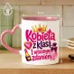 Kubek Z Nadrukiem Na Imieniny Prezent Dla Kobiety: Kobieta Z Klasą Kubek Z Nadrukiem Na Imieniny Prezent Dla Kobiety: Kobieta Z Klasą