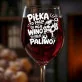 Kieliszek Do Wina Dla Fana Piłki Nożnej Prezent Dla Mężczyzny: Piłka Wino Paliwo
