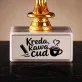 Statuetka Z Grawerem Dla Nauczyciela Prezent Na Dzień Nauczyciela Dla Mężczyzny: Kreda, Kawa, Cud