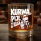 Szklanka Do Whisky Dla 23 Latka Prezent Na 20 Urodziny Dla Mężczyzny: Kurwa, Piję Z Klasą