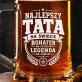 Kufel Na Dzień Taty Prezent Dla Taty Mężczyzny: Najlepszy Tata Legenda