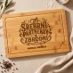 Deska Do Krojenia z Grawerem Na 25 Rocznicę Ślubu Prezent Dla Pary: Srebrni Partnerzy W Deska Do Krojenia z Grawerem Na 25 Rocznicę Ślubu Prezent Dla Pary: Srebrni Partnerzy W