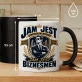 Kubek Z Nadrukiem Dla Biznesmena Prezent Dla Mężczyzny: Jam Jest Biznesmen Kubek Z Nadrukiem Dla Biznesmena Prezent Dla Mężczyzny: Jam Jest Biznesmen