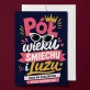 Kartka z Życzeniami Dla 50 Latki Na 50 Urodziny Dla Kobiety: Pięćdziesiątka Z Humorem Kartka z Życzeniami Dla 50 Latki Na 50 Urodziny Dla Kobiety: Pięćdziesiątka Z Humorem