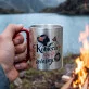Kubek Metalowy z Karabińczykiem Na Wielkanoc Prezent Dla Kobiety: Wiosenna Elegancja Kubek Metalowy z Karabińczykiem Na Wielkanoc Prezent Dla Kobiety: Wiosenna Elegancja
