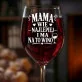 Kieliszek Do Wina Na Dzień Mamy Prezent Dla Mamy Kobiety: Mama Wie Najlepiej Wino