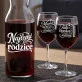 Zestaw Do Wina Dla Rodziców Prezent Dla Pary: Rodzinna Elegancja
