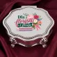 Szkatułka Na Biżuterię Dla Florystki Prezent Dla Kobiety: Florystyczna Elegancja Szkatułka Na Biżuterię Dla Florystki Prezent Dla Kobiety: Florystyczna Elegancja