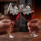 Dwa Kieliszki Do Wina Dla Młodej Pary Prezent Na Ślub Dla Pary: Toastowy Duet Dwa Kieliszki Do Wina Dla Młodej Pary Prezent Na Ślub Dla Pary: Toastowy Duet