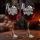 Dwa Kieliszki Do Wina Dla Młodej Pary Prezent Na Ślub Dla Pary: Toastowy Duet Dwa Kieliszki Do Wina Dla Młodej Pary Prezent Na Ślub Dla Pary: Toastowy Duet