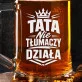 Kufel Na Dzień Taty Prezent Dla Taty Mężczyzny: Tata Nie Tłumaczy