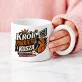 Kubek Z Okrągłym Uchem Dla Koszykarza Prezent Dla Mężczyzny: Koszykarski Styl Retro Kubek Z Okrągłym Uchem Dla Koszykarza Prezent Dla Mężczyzny: Koszykarski Styl Retro