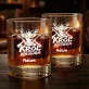 Szklanki Do Whisky z Grawerem Dla Myśliwego Prezent Dla Mężczyzny: Król Polowań Szklanki Do Whisky z Grawerem Dla Myśliwego Prezent Dla Mężczyzny: Król Polowań