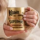 Złoty Kubek Na Dzień Kobiet Prezent Dla Kobiety Kobiety: Kawowa Supermoc Złoty Kubek Na Dzień Kobiet Prezent Dla Kobiety Kobiety: Kawowa Supermoc