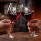 Dwa Kieliszki Do Wina Na Rocznicę Prezent Na Walentynki Dla Pary: Metafory Miłości Dwa Kieliszki Do Wina Na Rocznicę Prezent Na Walentynki Dla Pary: Metafory Miłości