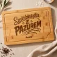 Deska Do Krojenia z Grawerem Dla 60 Latki Prezent Na 60 Urodziny Dla Kobiety: Sześćdziesiątka Z Pazurem