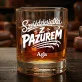Szklanki Do Whisky z Grawerem Dla 60 Latki Prezent Na 60 Urodziny Dla Kobiety: Sześćdziesiątka Z Pazurem
