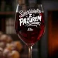 Kieliszek Do Wina z Grawerem Dla 60 Latki Prezent Na 60 Urodziny Dla Kobiety: Sześćdziesiątka Z Pazurem