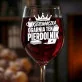 Kieliszek Do Wina Dla Kierowniczki Prezent Dla Kobiety: Kierowniczka Ogarnia