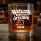 Szklanki Do Whisky z Grawerem Na 70 Urodziny Prezent Dla 70 Latka Mężczyzny: Weteran Krótkich Drzemek Szklanki Do Whisky z Grawerem Na 70 Urodziny Prezent Dla 70 Latka Mężczyzny: Weteran Krótkich Drzemek