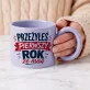 Kubek Z Okrągłym Uchem Na 1 Rocznicę Ślubu Prezent Dla Mężczyzny: Pierwszy Rok Śmiechu Kubek Z Okrągłym Uchem Na 1 Rocznicę Ślubu Prezent Dla Mężczyzny: Pierwszy Rok Śmiechu