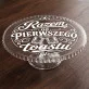Patera Na Ciasto Na 40 Rocznicę Ślubu Prezent Dla Pary: Retro Etykieta Miłosna Patera Na Ciasto Na 40 Rocznicę Ślubu Prezent Dla Pary: Retro Etykieta Miłosna