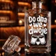 Karafka Do Wódki z Grawerem Dla Dwojga Prezent: Do Dna We Dwoje