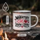 Kubek Emaliowany Na Rocznice Zwiazku Prezent Na Walentynki Dla Kobiety: Elegancki Żart Miłosny