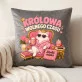 Poduszka Dekoracyjna Na Emeryturę Prezent Dla Emeryta Kobiety: Królowa Wolnego Czasu Poduszka Dekoracyjna Na Emeryturę Prezent Dla Emeryta Kobiety: Królowa Wolnego Czasu