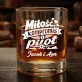 Szklanki Do Whisky z Grawerem Dla Pary Prezent Dla Pary: Miłość, Kompromis I Pilot Szklanki Do Whisky z Grawerem Dla Pary Prezent Dla Pary: Miłość, Kompromis I Pilot