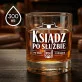 Szklanka Do Whisky Dla Księdza Prezent Dla Mężczyzny: Ksiądz Po Służbie Szklanka Do Whisky Dla Księdza Prezent Dla Mężczyzny: Ksiądz Po Służbie