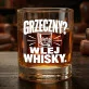Szklanka Do Whisky Na Święta Prezent Dla Mężczyzny: Grzeczny? Wlej Whisky. Szklanka Do Whisky Na Święta Prezent Dla Mężczyzny: Grzeczny? Wlej Whisky.