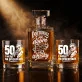 Zestaw Do Whisky Na 50 Urodziny Prezent Dla Mężczyzny: Humor Dojrzewania Zestaw Do Whisky Na 50 Urodziny Prezent Dla Mężczyzny: Humor Dojrzewania