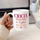 Kubek Z Nadrukiem Dla Cioci Prezent Dla Kobiety: Mama W Trybie Na Luzie Kubek Z Nadrukiem Dla Cioci Prezent Dla Kobiety: Mama W Trybie Na Luzie