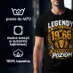 Koszulka Męska Dla Starszego Pana Prezent Dla Mężczyzny: Legendy