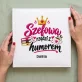Album Na Zdjęcia Tradycyjny Dla Szefowej Prezent Dla Kobiety: Szefowa Rządzi Z Humorem