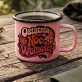 Kubek Emaliowany Na Wieczór Panieński Prezent Dla Kobiety: Retro Noc Wolności Kubek Emaliowany Na Wieczór Panieński Prezent Dla Kobiety: Retro Noc Wolności