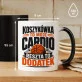 Kubek Z Nadrukiem Dla Fana Koszykówki Prezent Dla Mężczyzny: Koszykarskie Cardio Kubek Z Nadrukiem Dla Fana Koszykówki Prezent Dla Mężczyzny: Koszykarskie Cardio