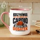 Kubek Z Nadrukiem Dla Fana Koszykówki Prezent Dla Mężczyzny: Koszykarskie Cardio Kubek Z Nadrukiem Dla Fana Koszykówki Prezent Dla Mężczyzny: Koszykarskie Cardio