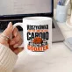 Kubek Z Nadrukiem Dla Fana Koszykówki Prezent Dla Mężczyzny: Koszykarskie Cardio Kubek Z Nadrukiem Dla Fana Koszykówki Prezent Dla Mężczyzny: Koszykarskie Cardio