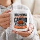 Kubek Z Nadrukiem Dla Fana Koszykówki Prezent Dla Mężczyzny: Koszykarskie Cardio Kubek Z Nadrukiem Dla Fana Koszykówki Prezent Dla Mężczyzny: Koszykarskie Cardio