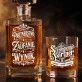 Zestaw Do Whisky Dla Kontrahenta Prezent Dla Mężczyzny: Manifest